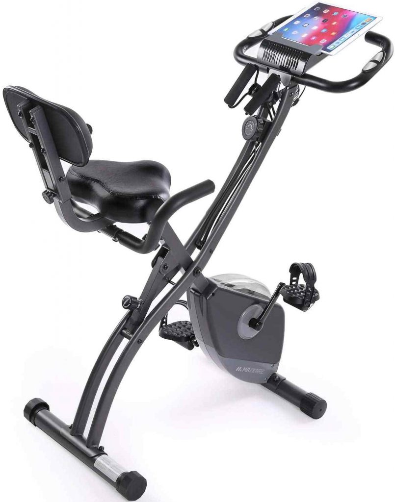 MaxKare Magnetic Upright Recumbent Cycling 3 in 1 Exercise Bike
