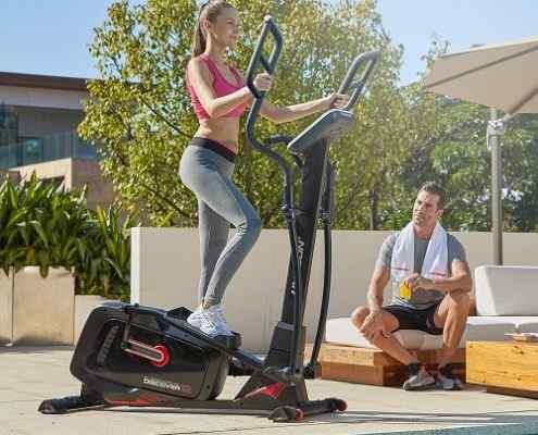 What does the elliptical machine work