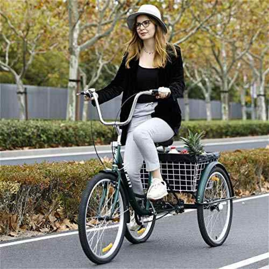 Tricycle for adults with disabilities