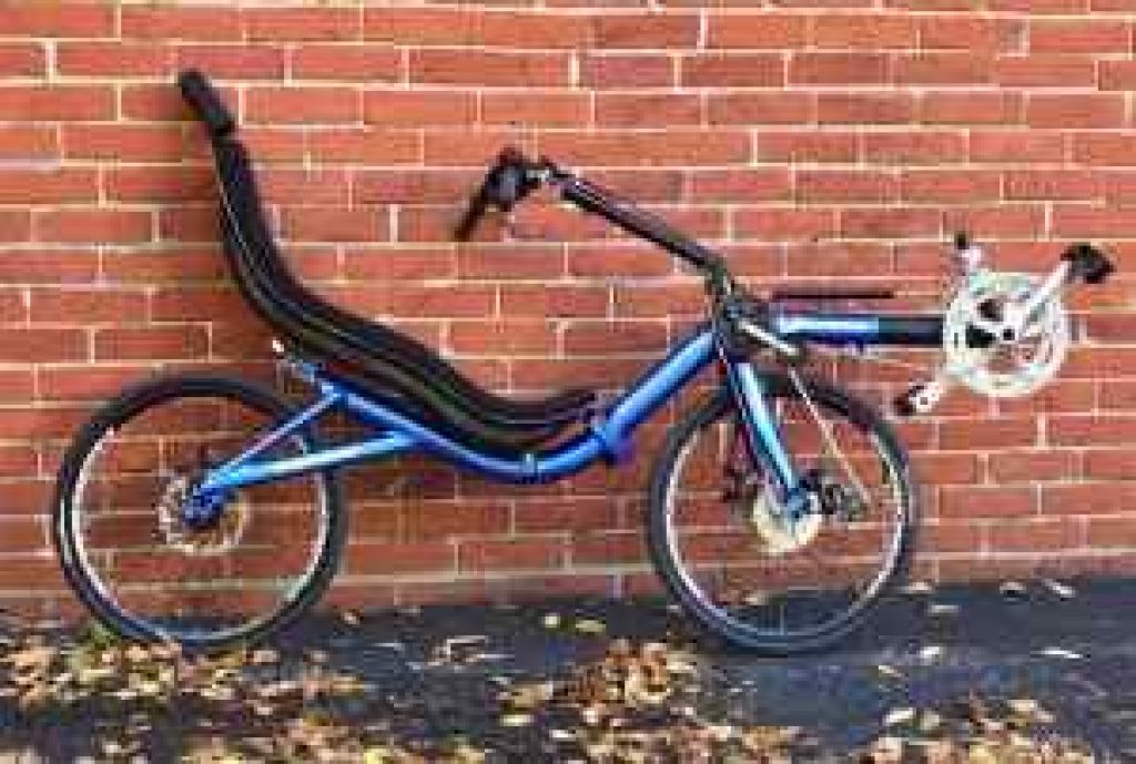 Tricycle for adults with disabilities