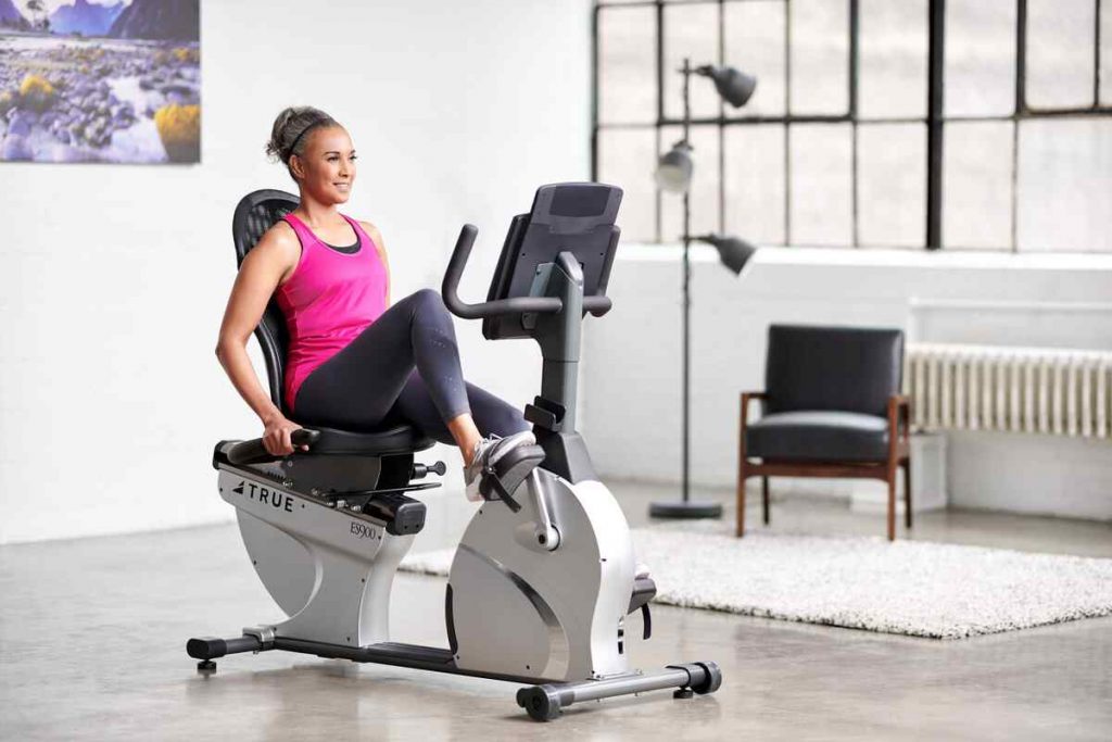 Recumbent Bike with T9 Touchscreen Console ES700