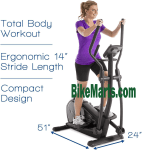 XTERRA Fitness FS1.5 Elliptical Machine