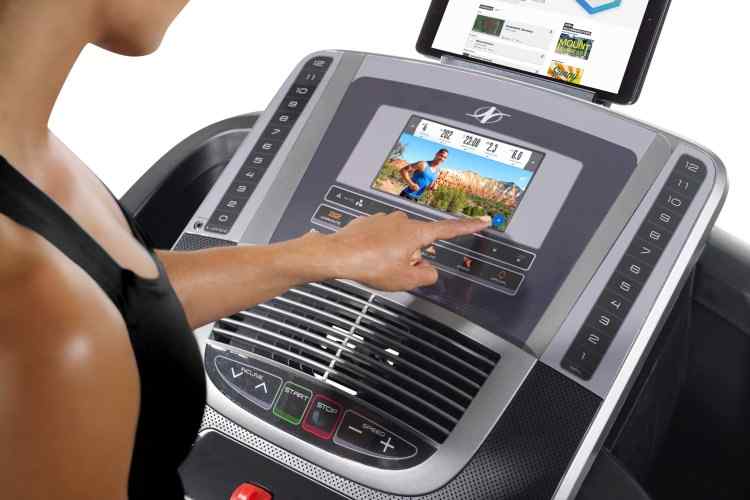 how to turn off nordictrack screen