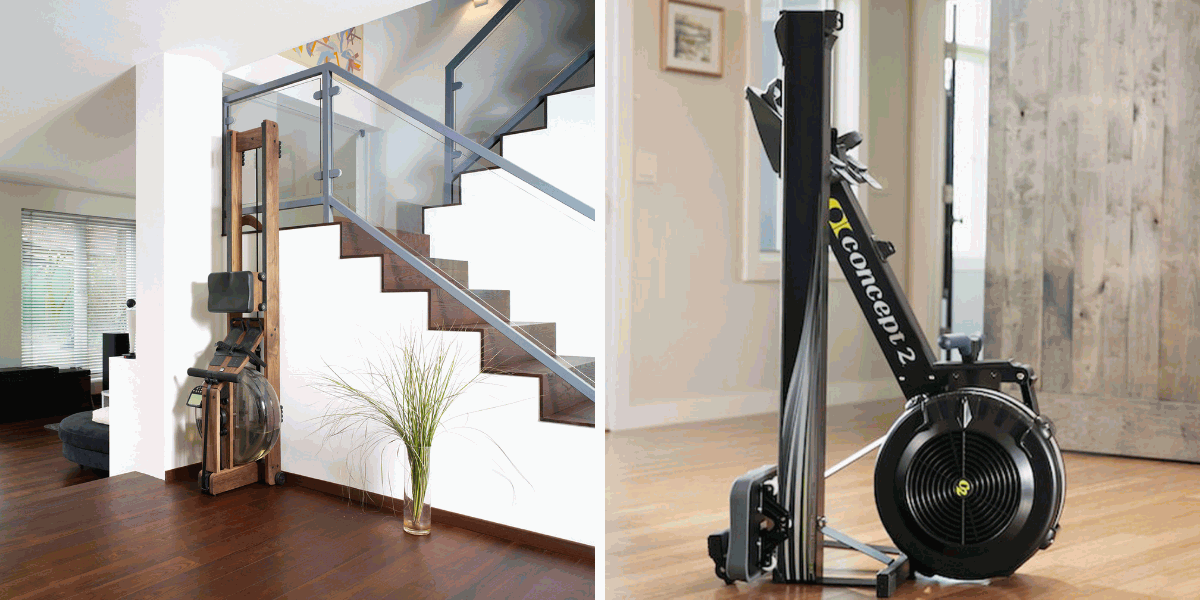 concept 2 vs water rower