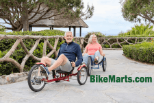 Tricycle for adults with disabilities