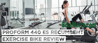 proform 440 es recumbent exercise bike