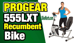 progear 555lxt magnetic tension recumbent bike