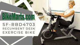 Sunny Health & Fitness Magnetic Recumbent Desk Exercise Bike SF-RBD4703