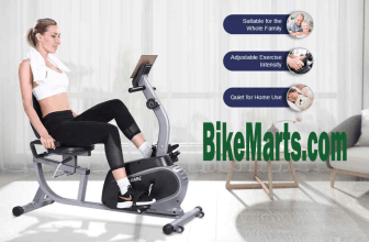 maxkare recumbent exercise bike indoor cycling stationary bike