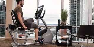 What muscles does a recumbent bike work