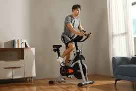 The best posture for losing weight on an exercise bike