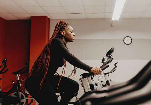 Weight loss-associated benefits of an exercise bike