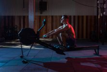 Compound rowing machine