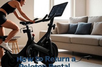 How to Return a Peloton Rental