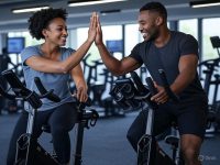 How to High Five on a Peloton Bike