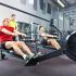 Compound rowing machine